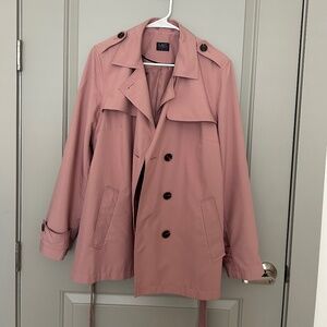 Marks & Spencer pink trench coat